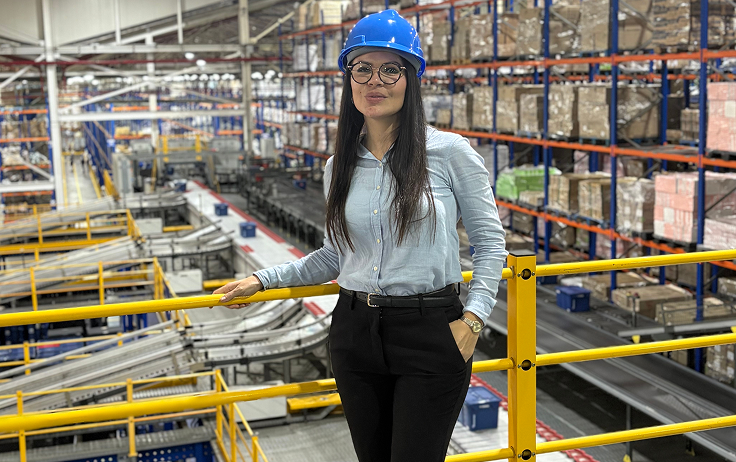 ohanna Molina, CEO de Soy Logística y experta en comercio exterior con 20 años de experiencia.